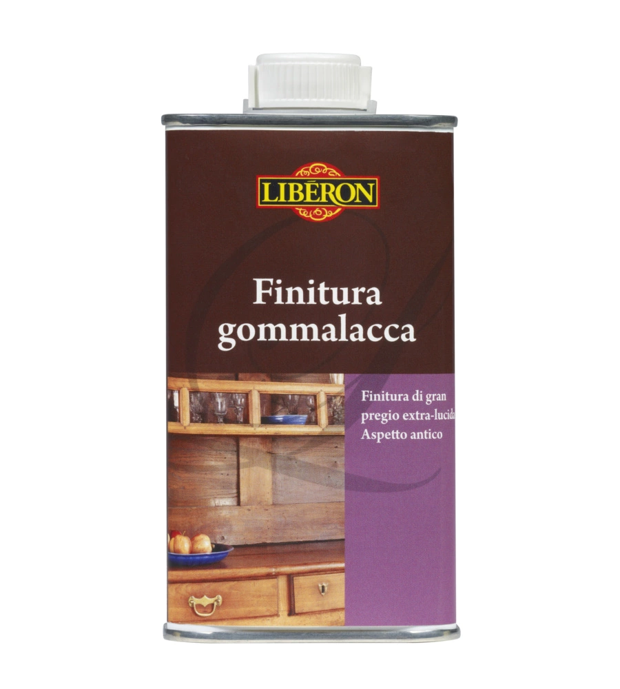 Finitura gommalacca - incolore - 250 ml